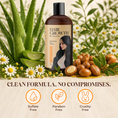 Revitalizing Growth Conditioner - Vegan Keratin & Beer Formula (16 oz)
