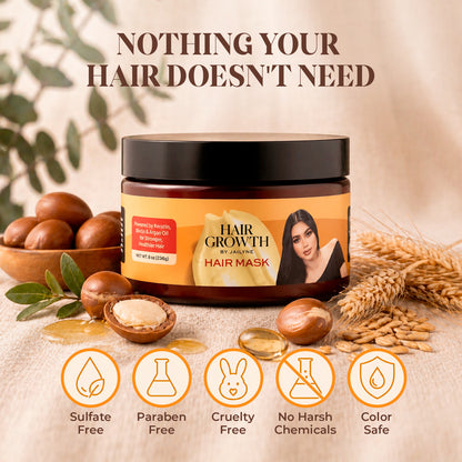 Intensive Repair Hair Mask - Hydrating Growth Treatment (8 oz)