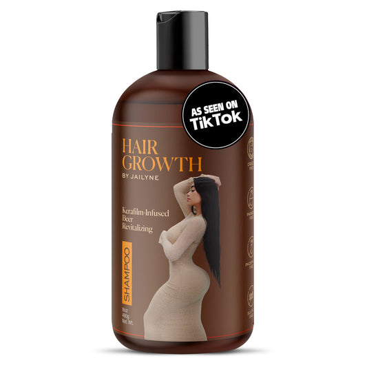 Revitalizing Hair Growth Shampoo - Beer & Vegan Keratin Formula (16 oz)